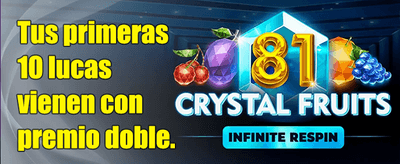 Bono de Bienvenida 100% Extra banner